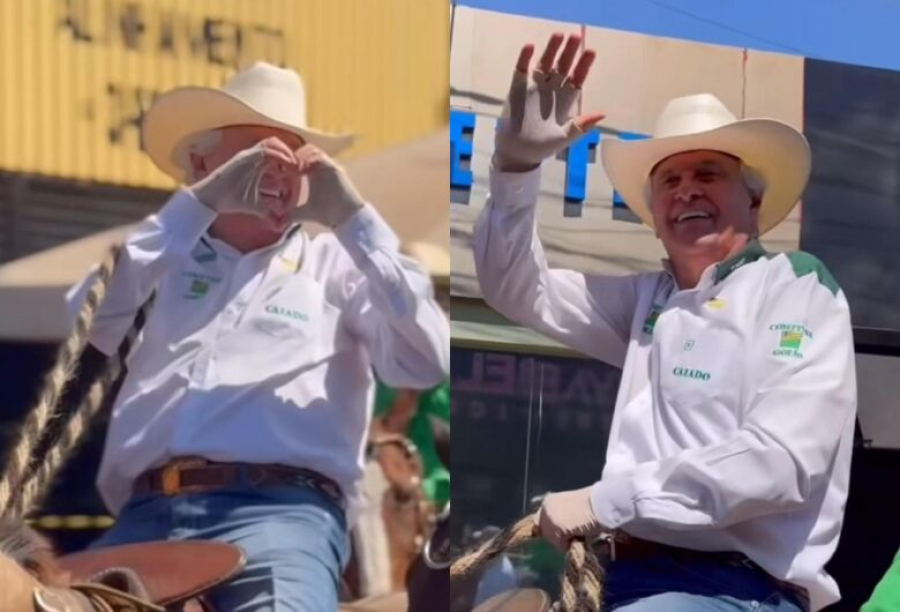 Caiado participa da Cavalgada de Araguaína e reforça elo com o agro em clima de pré-campanha