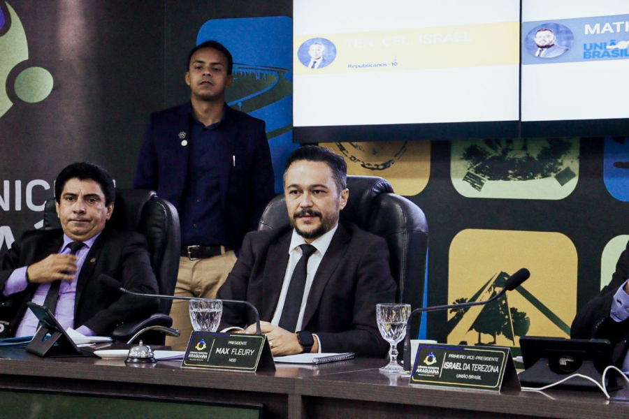 Câmara de Araguaína aprova projetos do presidente Max Fleury e de mais três parlamentares