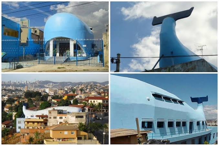 “Igreja da Baleia Azul”: fé, arte e redenção em templo inusitado em Belo Horizonte-MG