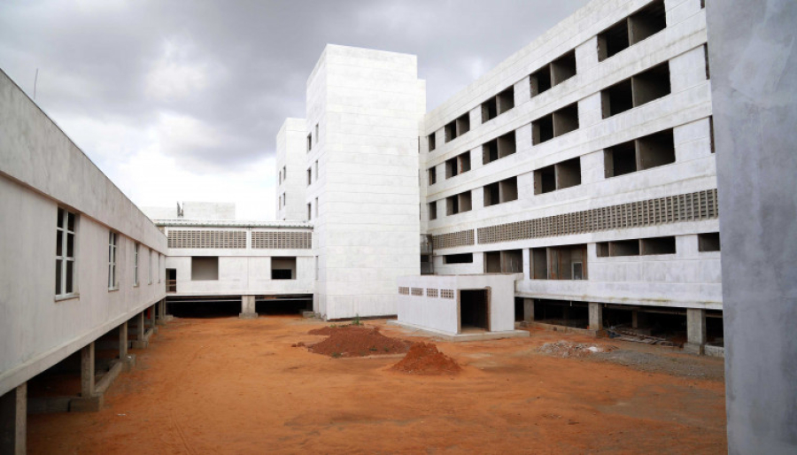 Obra do Hospital Geral de Araguaína já passa de 72% e tem previsão de entrega para 2026