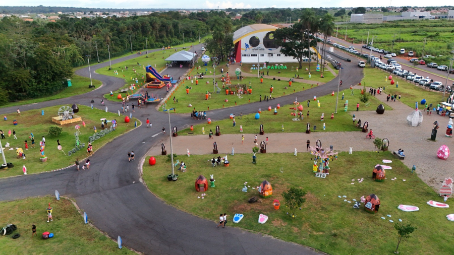 VILA DE PÁSCOA ENCANTA ARAGUAÍNA COM PROGRAMAÇÃO PARA TODA A FAMÍLIA