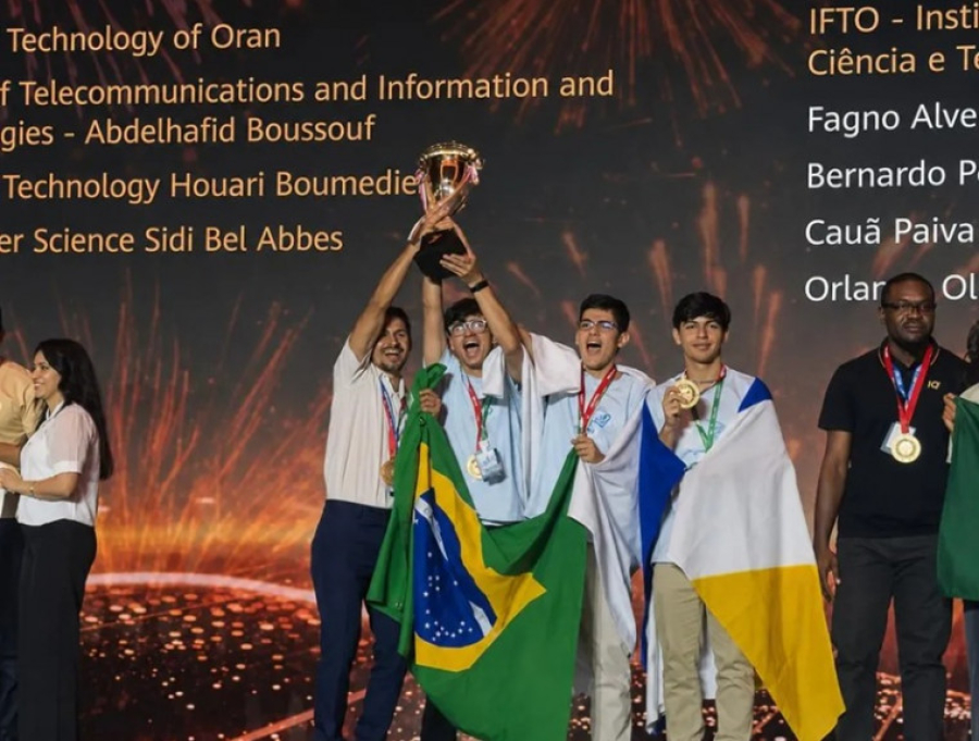 TOCANTINS É CAMPEÃO MUNDIAL DE TECNOLOGIA: ESTUDANTES DO IFTO CONQUISTAM O TOPO DO MUNDO NA CHINA