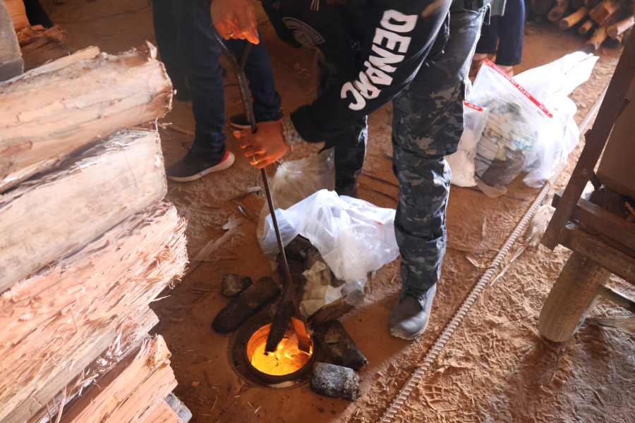 POLÍCIA CIVIL INCINERA 170 QUILOS DE DROGAS APREENDIDAS DURANTE A OPERAÇÃO NARKE VI EM PALMAS