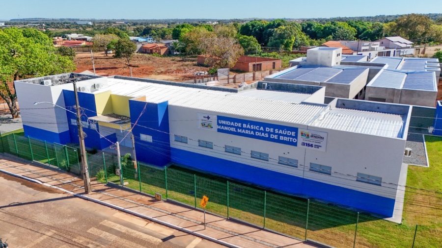 PREFEITURA DE ARAGUAÍNA ENTREGA UBS MANOEL MARIA TOTALMENTE REESTRUTURADA E AMPLIADA NO SETOR CIMBA