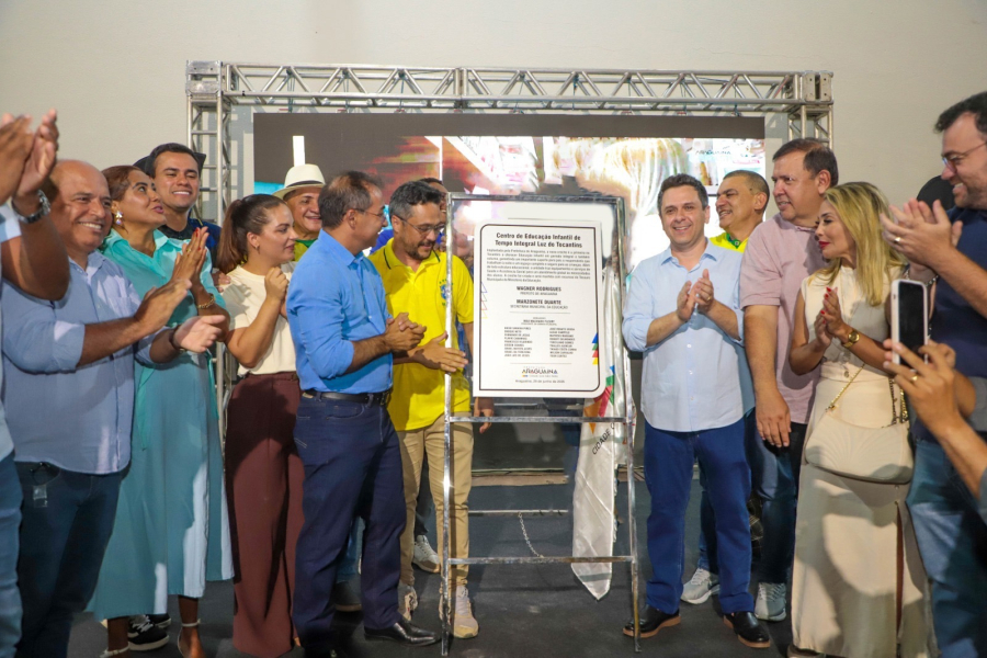 Maior creche da Região Norte é inaugurada em Araguaína com atendimento integral e noturno para mais de mil crianças