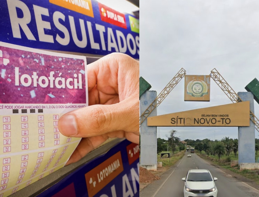 APOSTA DE SÍTIO NOVO DO TOCANTINS FATURA MAIS DE R$ 1,8 MILHÃO NA LOTOFÁCIL