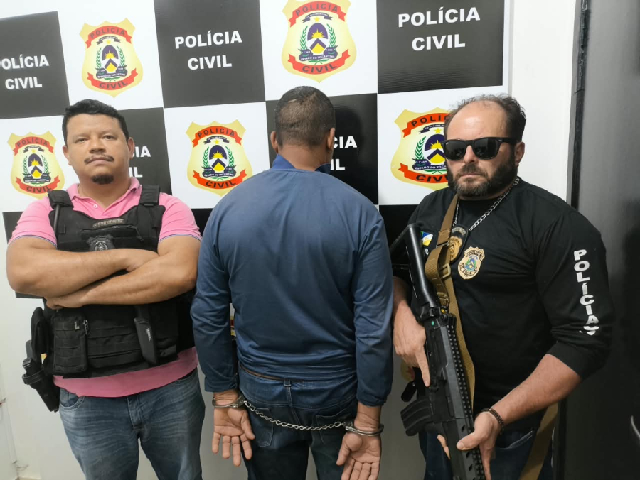 Foragido há 15 anos por suspeita de matar a própria esposa é preso pela Polícia Civil no Tocantins