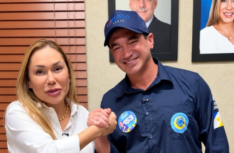 Luana Ribeiro declara segundo voto para Alexandre Guimarães ao Senado na reta final das eleições