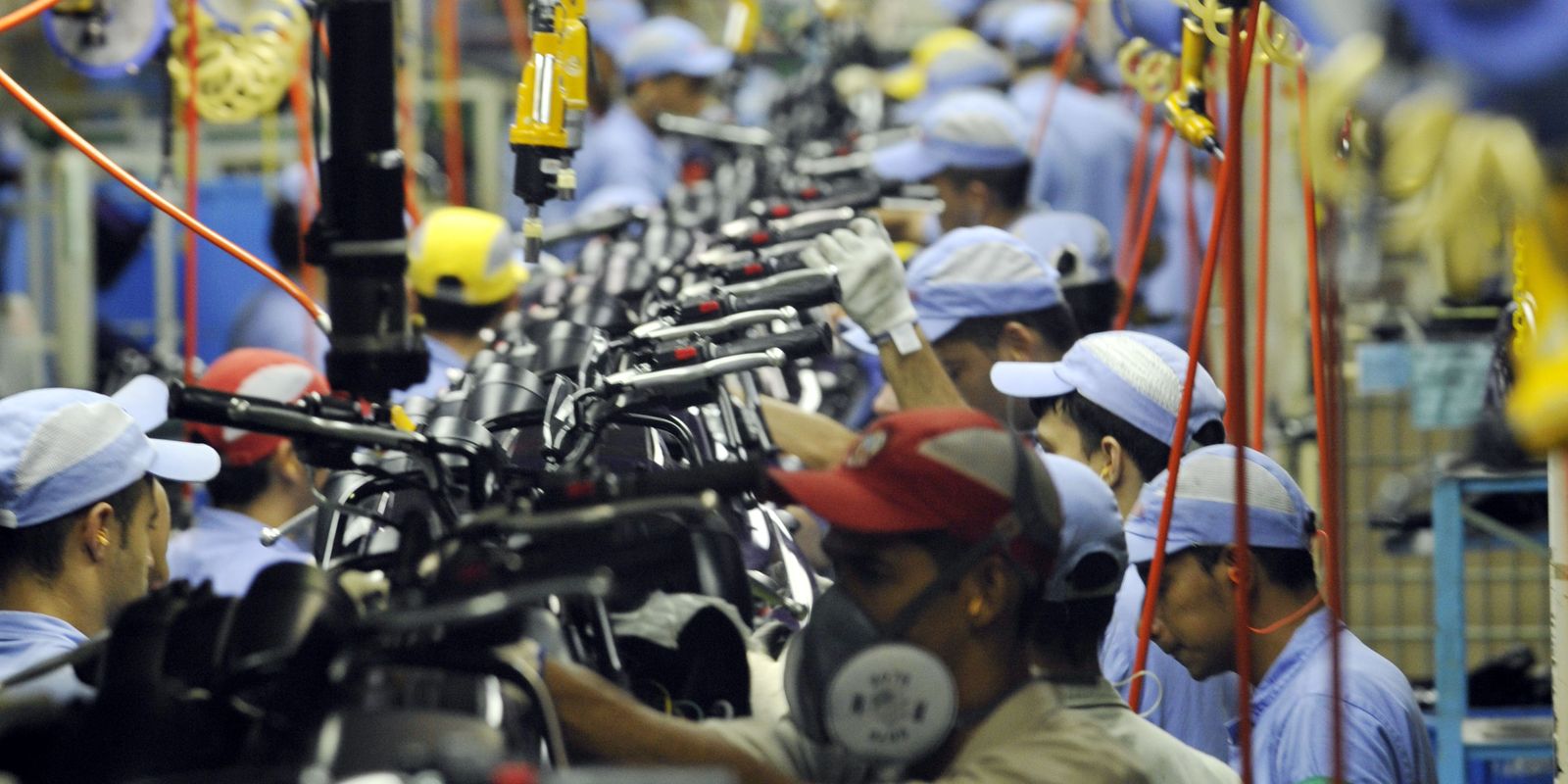 Produção de motos no Brasil cresce e tem melhor setembro desde 2011