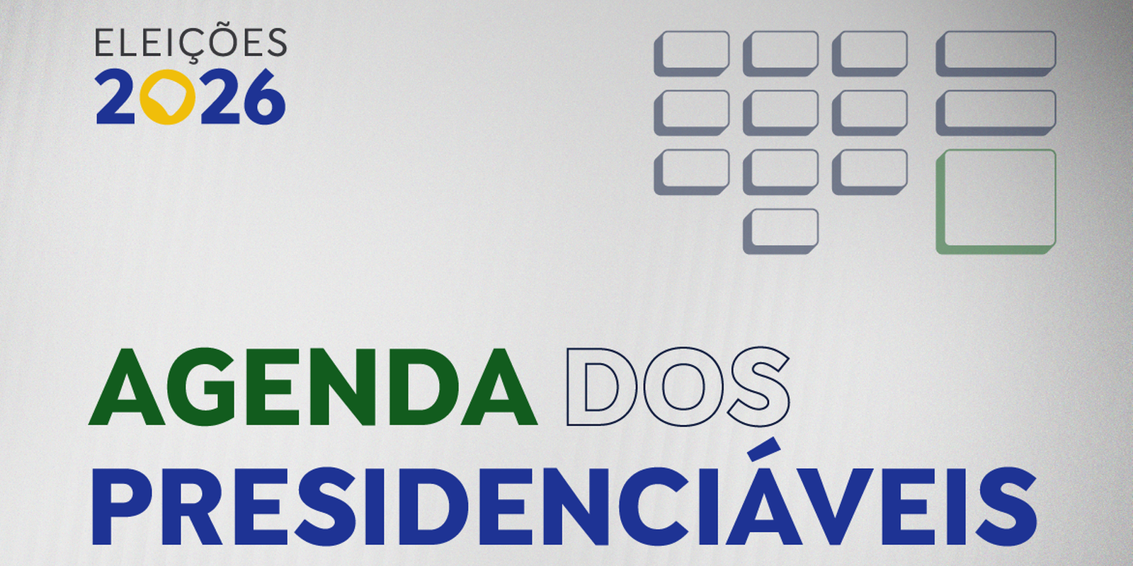 Confira a agenda dos presidenciáveis nesta terça-feira (13)