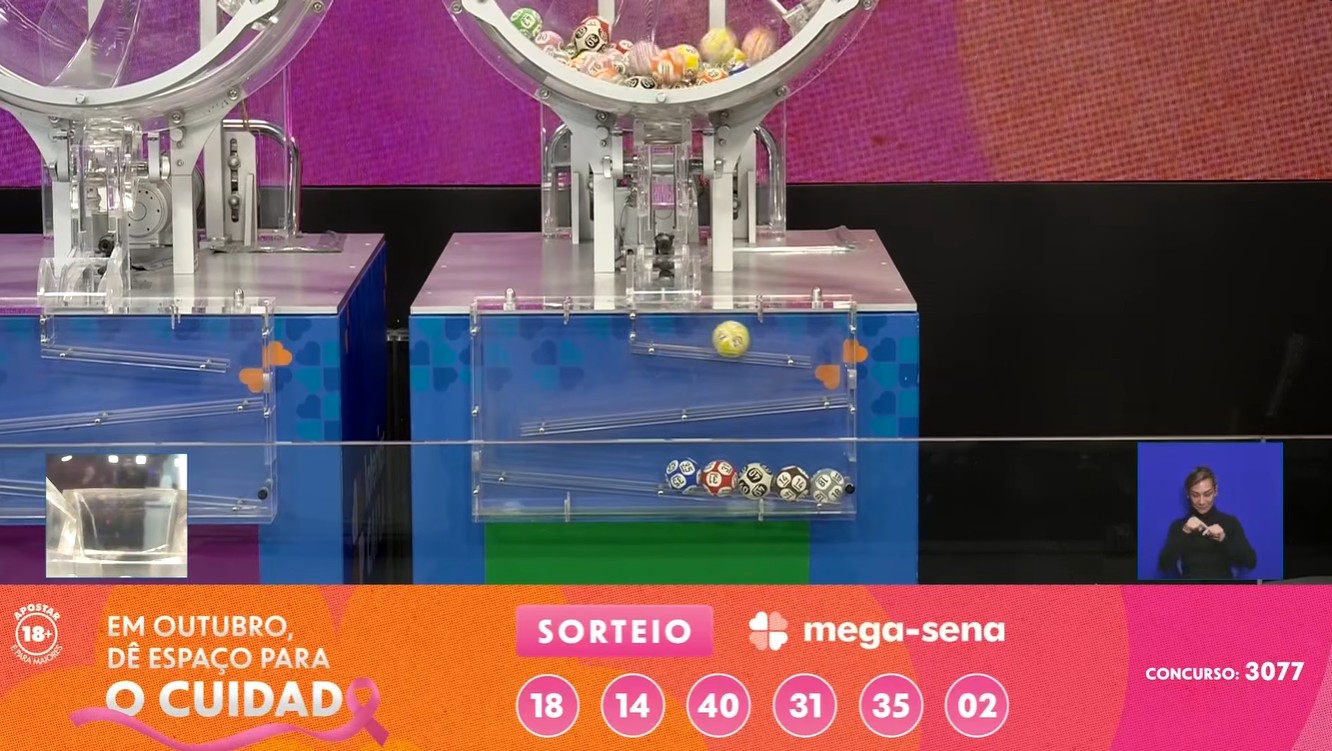 Mega-Sena: aposta de Palmas acerta cinco números e leva mais de R$ 30 mil