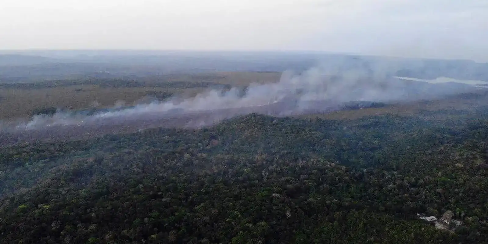 Incêndio na APA Alter do Chão (PA) foi controlado, diz prefeitura